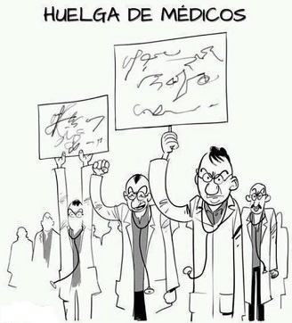 Huelga de Medicos - meme