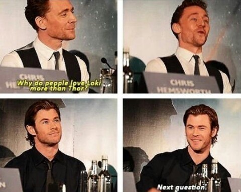 Tom Hiddleston is as good reason as Any - meme