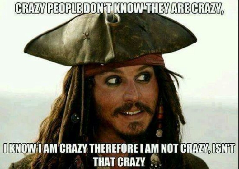 First comment is Jack Sparrow - meme