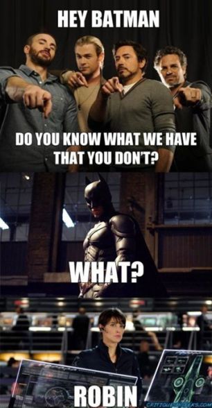 Batman & Robin - meme