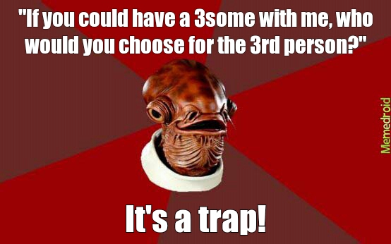 3some trap - meme