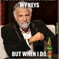 Just my keys