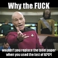 annoyed toilet paper picard