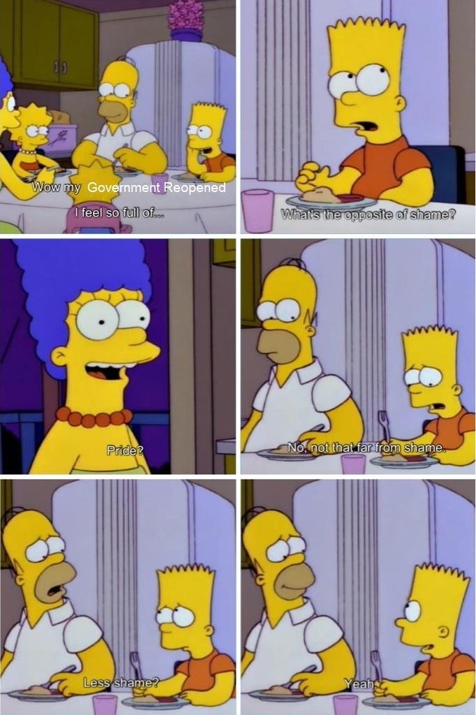 Simpsons on America - meme