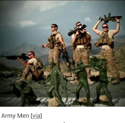Yoga Joes: Army Men Strike New Warrior Poses - Miss Adventures