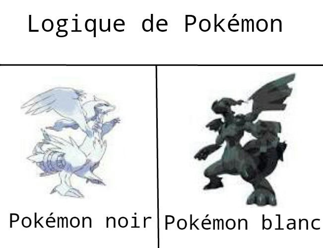 Logique de Pokémon - meme