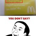 McDonalds thinks we're retarded