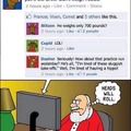 Social Media Santa