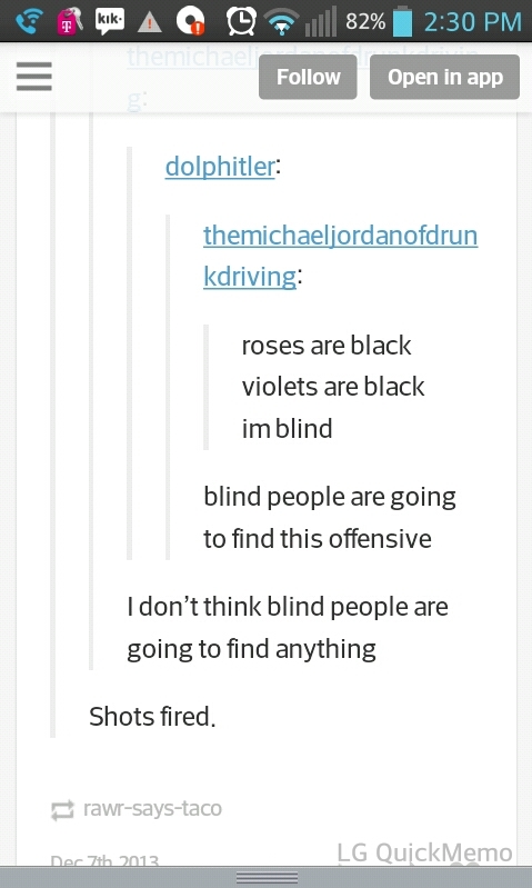 but really, what is being blind like? - meme