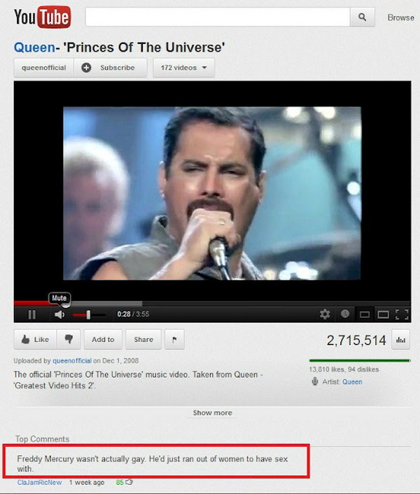 Awesome Youtube Comment - meme