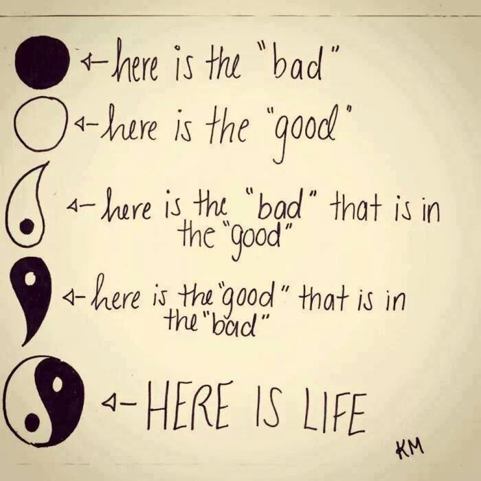 ying yang explained - meme