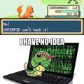 Caterpie can't hack