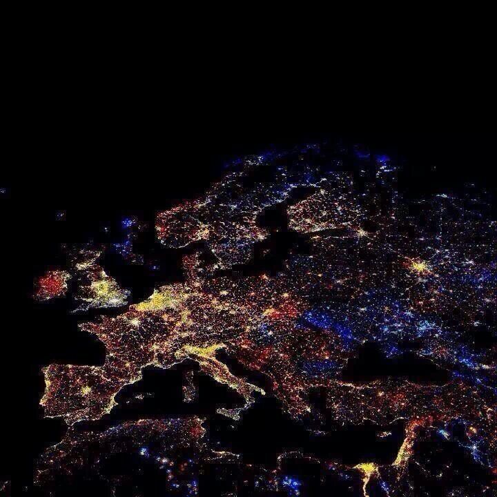 europe during the fireworks - meme