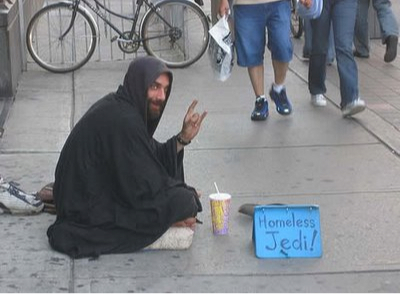 Doing homeless right... - meme