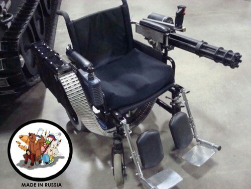 Wheelchair: Russian version - meme