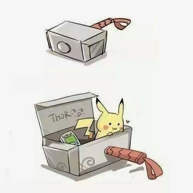 Thor es un loquillo - meme