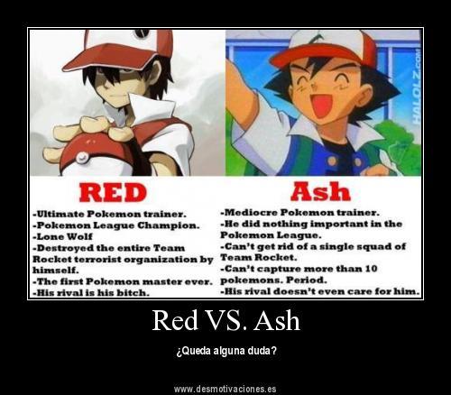Yo elijo a rojo y ash......prefiero megaman.exe - meme