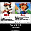 Yo elijo a rojo y ash......prefiero megaman.exe