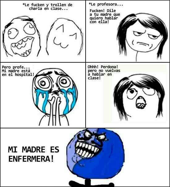 mi madre es enfermera - Meme by rubenfuegosanchez :) Memedroid