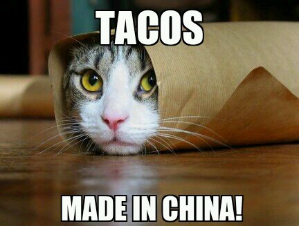tacos orientali - meme