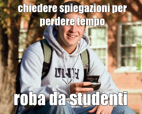 studenti - meme