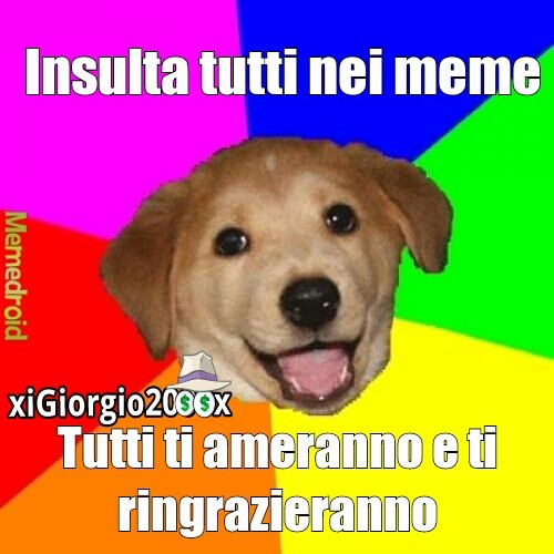 Utilizzo Corretto-Advice Dog - meme