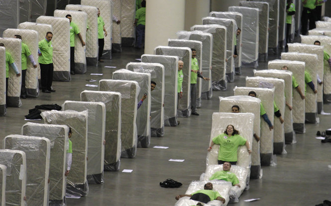 meanwhile at mattress factory - meme