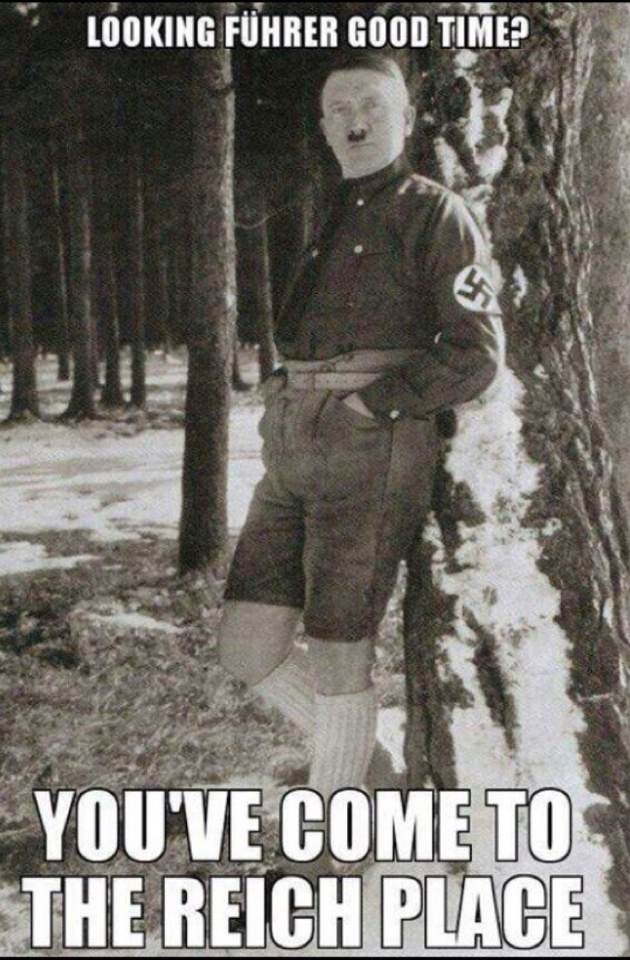 Seductive Hitler - meme