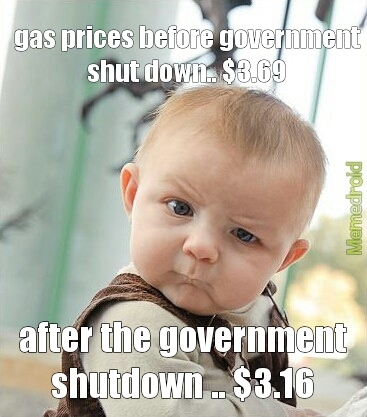 government shutdown - meme