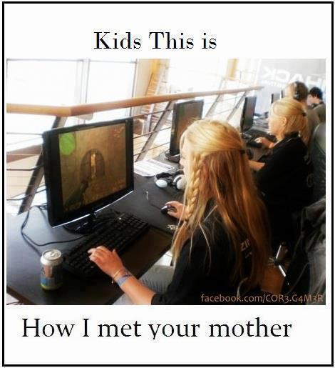 how i met your mother. gamer style - meme