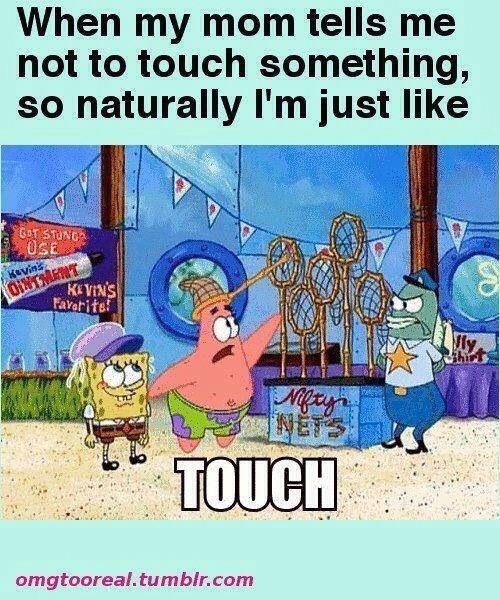 Touch touch  - meme
