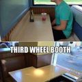 i usually deal with the second booth....