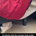 Monster under bed