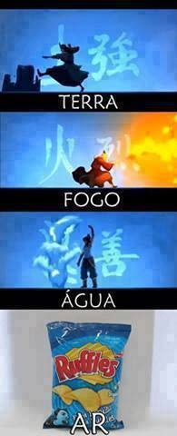 Aang não e o único - meme