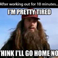 What happens when I work out