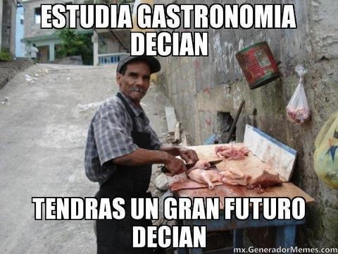 Gastronomia - meme