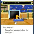 Pikachu with an attitude