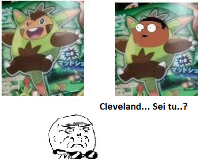 #AndryTrattoOfficial - Cleveland nei Pokemon. - meme