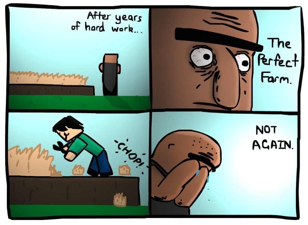 Minecraft :) - meme