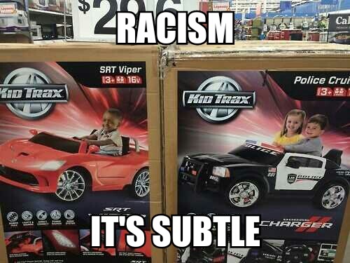 racists... racists everywhere - meme