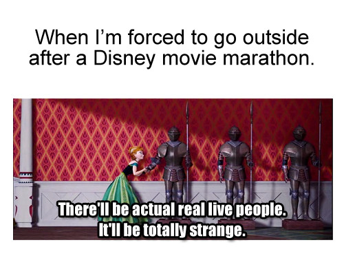 But there are people outside! - meme