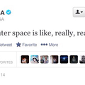 Is funny because is from nasa
