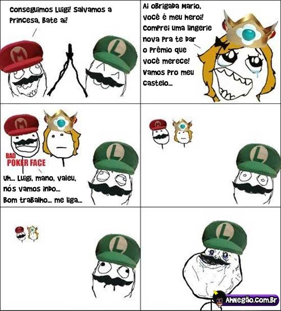pobre Luigi - meme