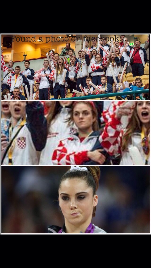 She is not amused with Croatian team - meme