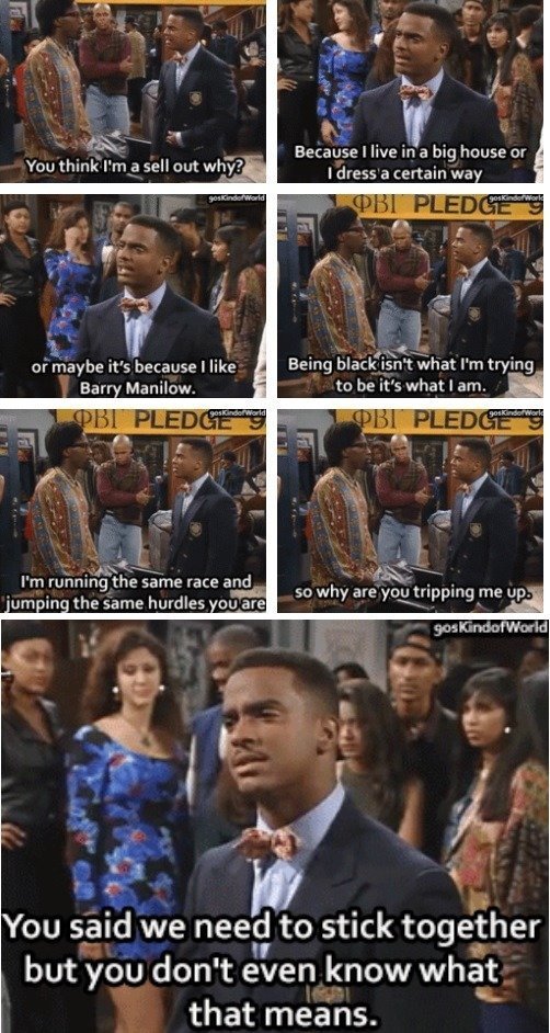you don't even know the half of it Carlton - meme