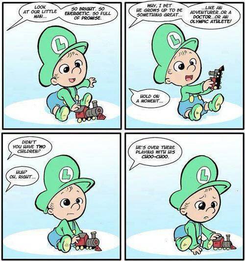 poor Luigi - meme