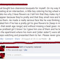 Faith in humanity restored.  I love when stuff like this comes up on facebook ^_^