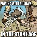 Stone age pillows