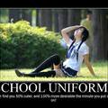 Please god make the uniform shorter