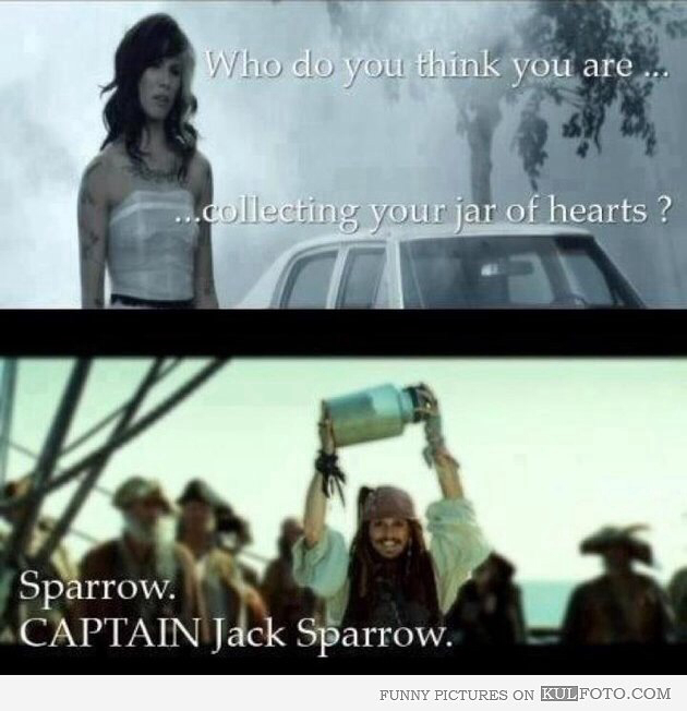 Sparrow. Captain Jack Sparrow.  - meme